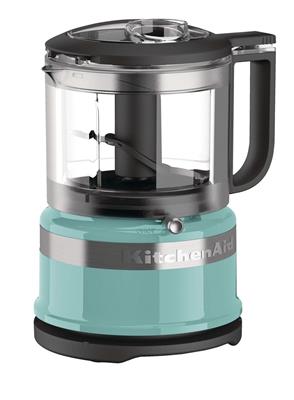 KitchenAid® Compact 3.5 Cup Food Chopper/Mini Food Processor w/ Dishwasher Safe Parts, Aqua Sky