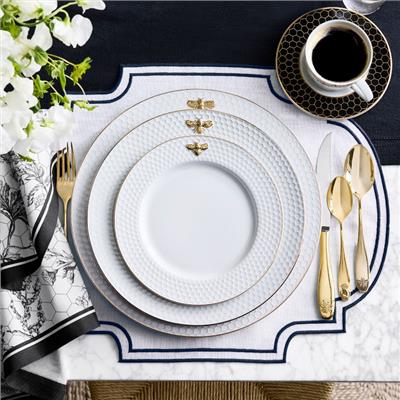 Honeycomb Embossed Dinner Plates | Williams Sonoma