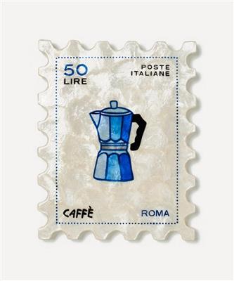 Jones & Co Caffe Stamp Tile Art | Liberty