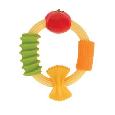 Nuby Pasta Silicone Teething Ring: Baby Teether, 1.5 Depth, 5.75 Height, 4.88 Width : Target