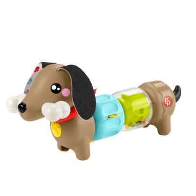 Fisher-Price Baby Sensory Toy FP Pets Click & Turn Activity Puppy with Fine Motor Activities for Babies from 6 Months, HTW91 - Online Marketplace - Ev
