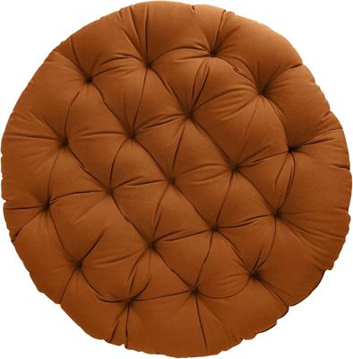 Amazon.com : Sorra Home Tufted Papasan Cushion - Bucket & Moon Chair Comfy Round Cushion - Floor Pillow with Plush Foam for Indoor Furniture (Frame No