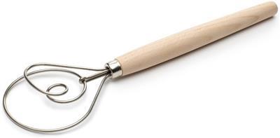 Fox Run - 12 Wood Handle Danish Dough Whisk