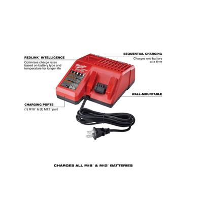 Milwaukee M18 & M12 Multi-Voltage Charger