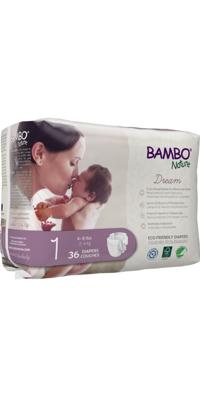 Buy Bambo Nature Baby Diapers Size 1 - 36QTY - 4-9lbs - $0.52/UNIT at Well.ca | Free Shipping $35+ in Canada