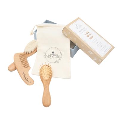 Cuddly Bear Hairbrush 3 piece set