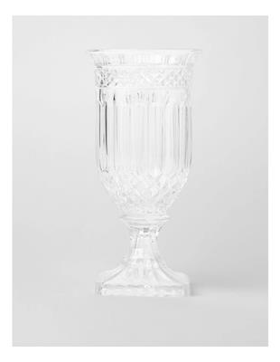 Heritage Alcot Glass Vessel Large 32cm in Clear | MYER
