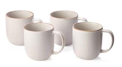 CANVAS Summerset Reactive Glaze Stoneware Mug Set, 13-oz, 4-pk