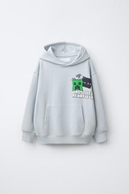 MINECRAFT © MOJANG AB. HOODIE - Blue | ZARA United States