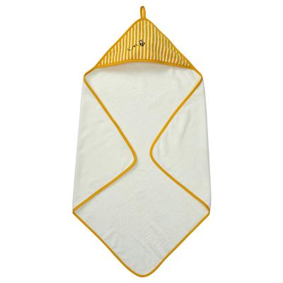 GRÖNFINK baby towel with hood, yellow, 80x80 cm (31x31) - IKEA CA