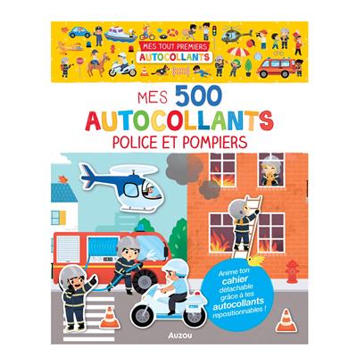 Mes 500 Autocollants Police et Pompiers