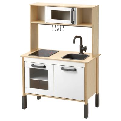 DUKTIG play kitchen, birch, 72x40x109 cm (283/8x153/4x427/8) - IKEA CA