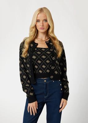 4G Logo Wool Blend Cardigan | Woolworths.co.za