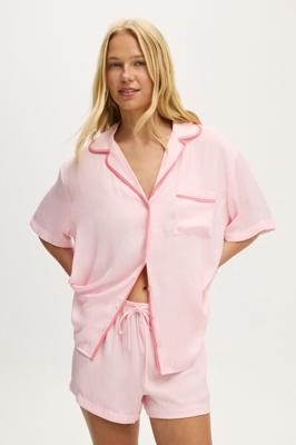 Washed Satin Sleep Set