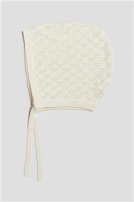 Silk-blend bonnet - Light beige - Kids | H&M GB