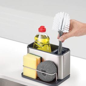 Joseph Joseph Stainless Steel Sink Tidy | Dunelm