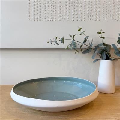 Flax ED Salute Bowl - Duck Egg – Flax Ceramics