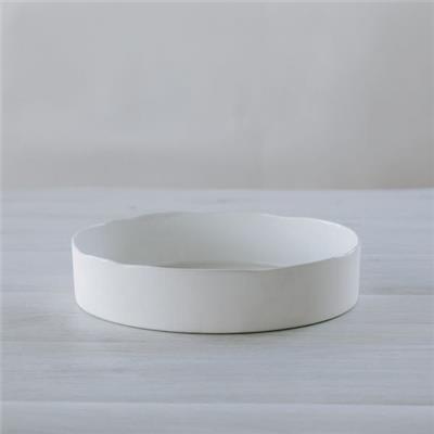 Flax Vue Bowl d28h6 White – Flax Ceramics