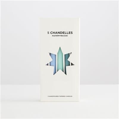 Chandelles Tapered Candles (Set of 5) | Winter Set - Maison Balzac
