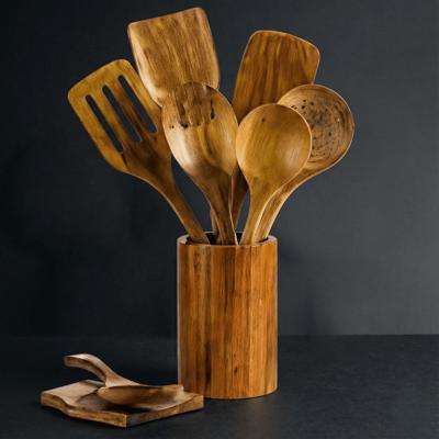 Traditional Japanese Wooden Utensil Set – Okura Cookware