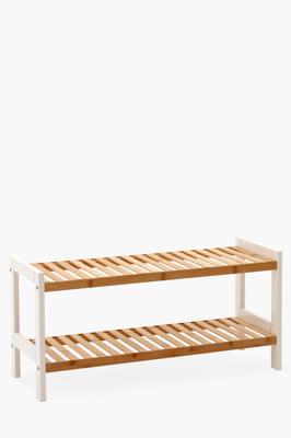 2 Tier Bamboo Shoe Rack | Mr Price Home