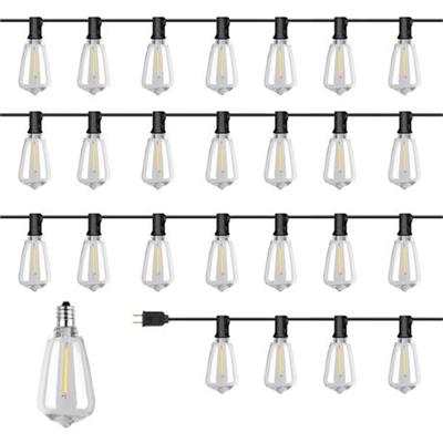LED Bulb String Lights 15m Outdoor Patio Hanging Lights - Waterproof | Shop Today. Get it Tomorrow! | takealot.com