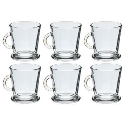 Checkers Sixty60 | Royal Leerdam Sentido Cappuccino Glass Mugs 180ml 6-Pack