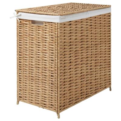 NATTGIBBA laundry basket, willow/handmade, 100 l (26 gallon)  - IKEA CA