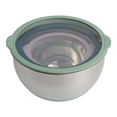 Spring Hues Silicone and Steel Prep Bowls 3 Piece Set - World Market