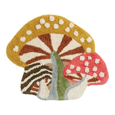 Multicolor Mushroom Shaped Bath Mat - World Market