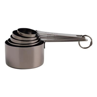 Graphite Gray Stainless Steel Nesting Measuring Cups - World Market