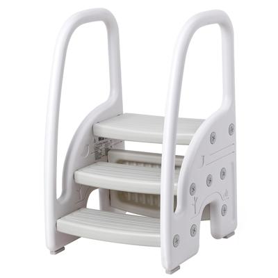 TROPOW Toddler Step Stool, Lightweight 3-Step Stool with Handles for Bathroom Sink, Potty Training - Walmart.com