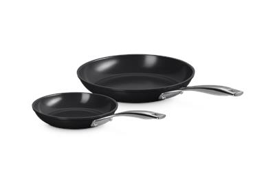 Essential Non-Stick Ceramic 2-piece Shallow Frying Pan Set (20-26 cm)