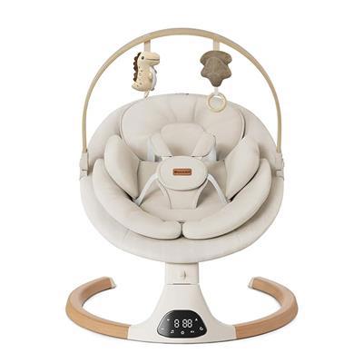 Amazon.com : Baby Swings for Infants, Monamii Baby Swing, Infant Swing with 5 Speeds, 10 Lullabies, Electric Swing for Baby, Indoor & Outdoor Use (Bei