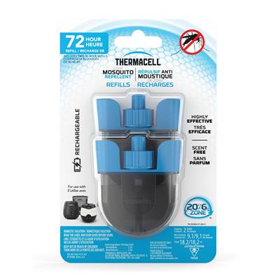 Thermacell E-ZoneGuard Rechargeable Mosquito Repellent Refill 72-Hour Pack