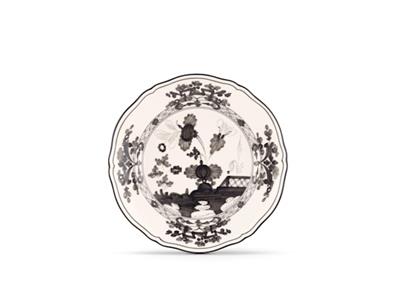 White albus dessert plate in porcelain | GINORI 1735