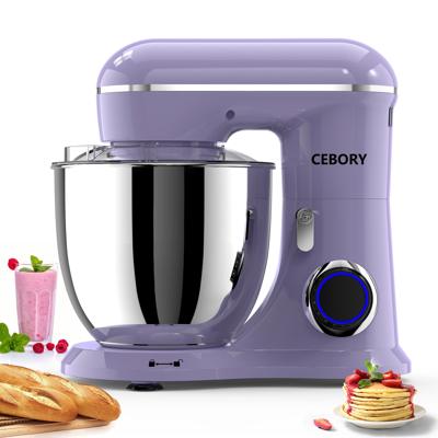 CEBORY 3-IN-1 Stand Mixer, 6.5 QT Tilt-Head 10-Speed Food Mixer, Kitchen Electric Mixer with Dough Hook, Beater, Whisk, Bowl for Most Home Cooks - Wal