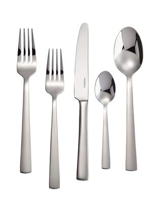 PADERNO Argentia Professional Series  Stainless Steel Flatware Set, 60-pc, Serves 12