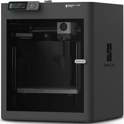 Bambu Lab P1S 3D Printer, Fully Enclosed, Support Up to 16 Colors/Multi Materials, 500mm/s Fast Printing & High Precision, CoreXY & Auto Bed Leveling,