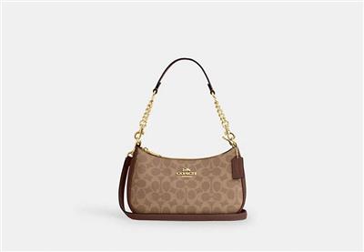 COACH® Outlet | Leave Teri Shoulder Bag In Signature Canvas | Bags | Coach Outlet/Coach