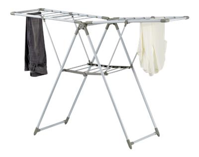 type A Gullwing Clothes Drying Rack, 53.1-in x 19.75-in x 35.5-in