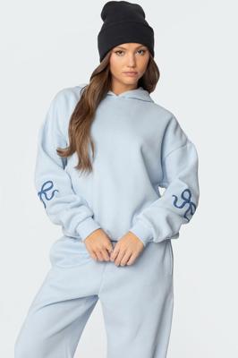 Bonney Bow Detail Hoodie – edikted