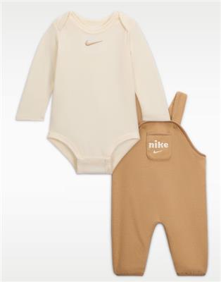 Nike Baby Plush Fleece Overalls 2-Piece Set