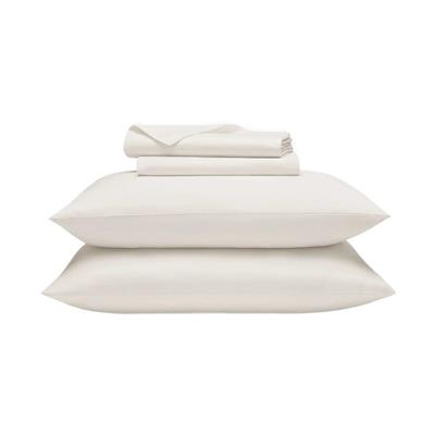 Brooklinen Luxe Sateen Sheet Set — Cream, King