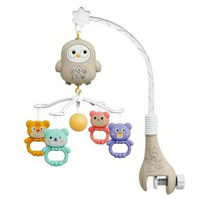 Baby Crib Mobile Rechargeable Remote Control Bed Bell Rattle Toy - Grey | Shop Today. Get it Tomorrow! | takealot.com