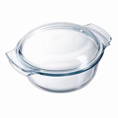 Pyrex Classic Easy Grip Round Glass Casserole with Lid - Yuppiechef