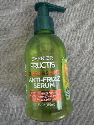 Amazon.com : Garnier Fructis Sleek & Shine Anti-Frizz Serum for Frizzy, Dry Hair, Argan Oil, 5.1 Fl Oz, 1 Count (Packaging May Vary) : Hair Styling Se