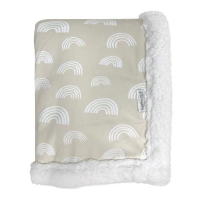 Bubba Blue Nordic Cuddle Blanket Grey/Sand | Baby Bunting AU