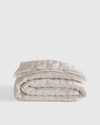 Organic Bamboo Viscose Quilt in Sand without Sham Set