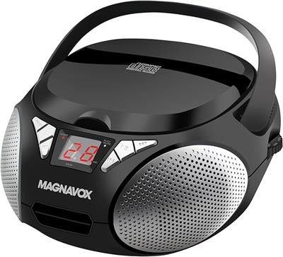 Amazon.com: Magnavox MD6924 Portable Top Loading CD Boombox with AM/FM Stereo Radio in Black